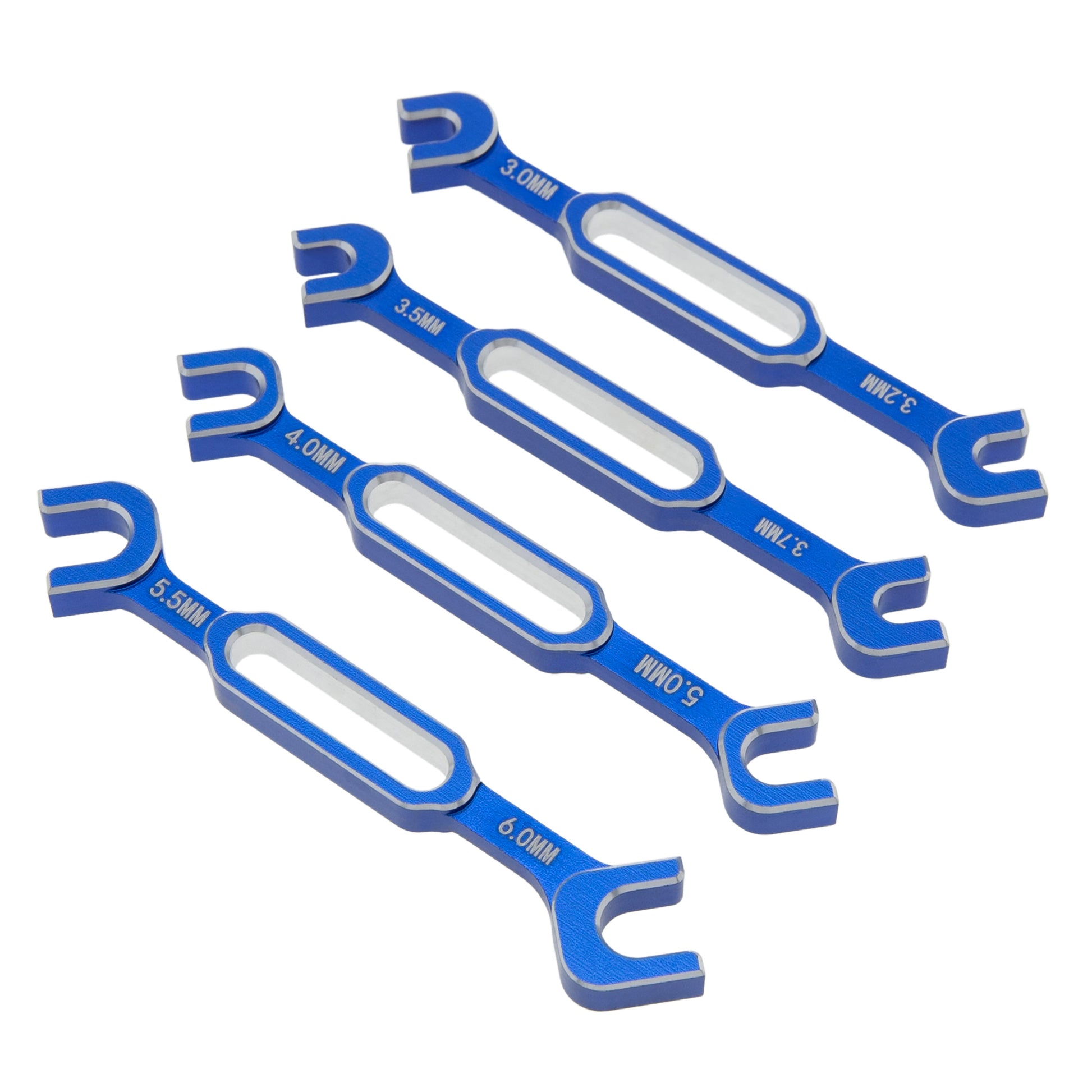 Blue RC Aluminum Turnbuckle Wrench