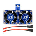 ARRMA RC Motor Cooling Fan Heatsink Blue