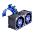ARRMA RC Motor Cooling Fan Heatsink Blue