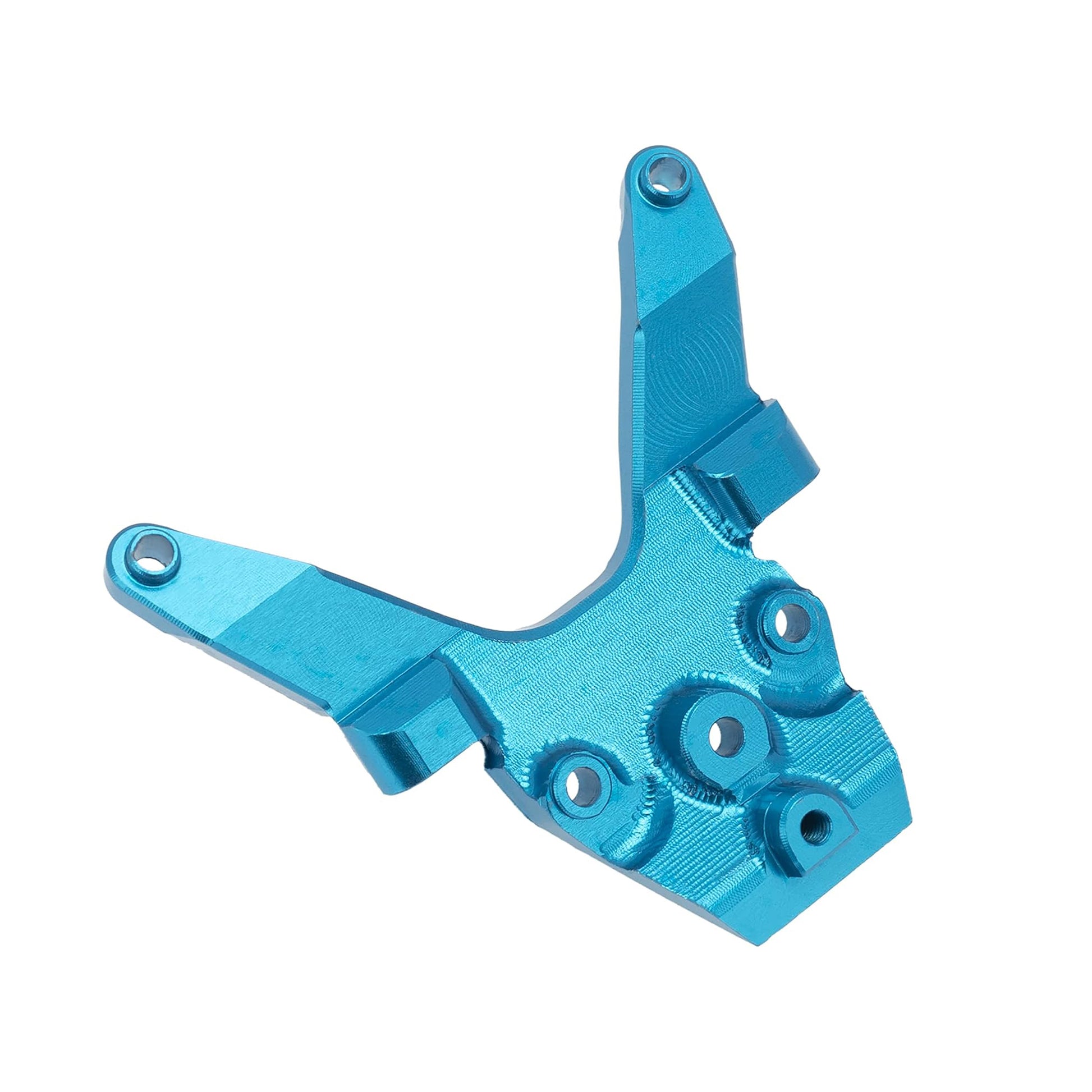 Blue Aluminum Front Bulkhead for Losi 1/18 Mini-T 2.0 2WD