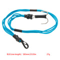 Blue RC Car Rescue Rope with Metal Hook