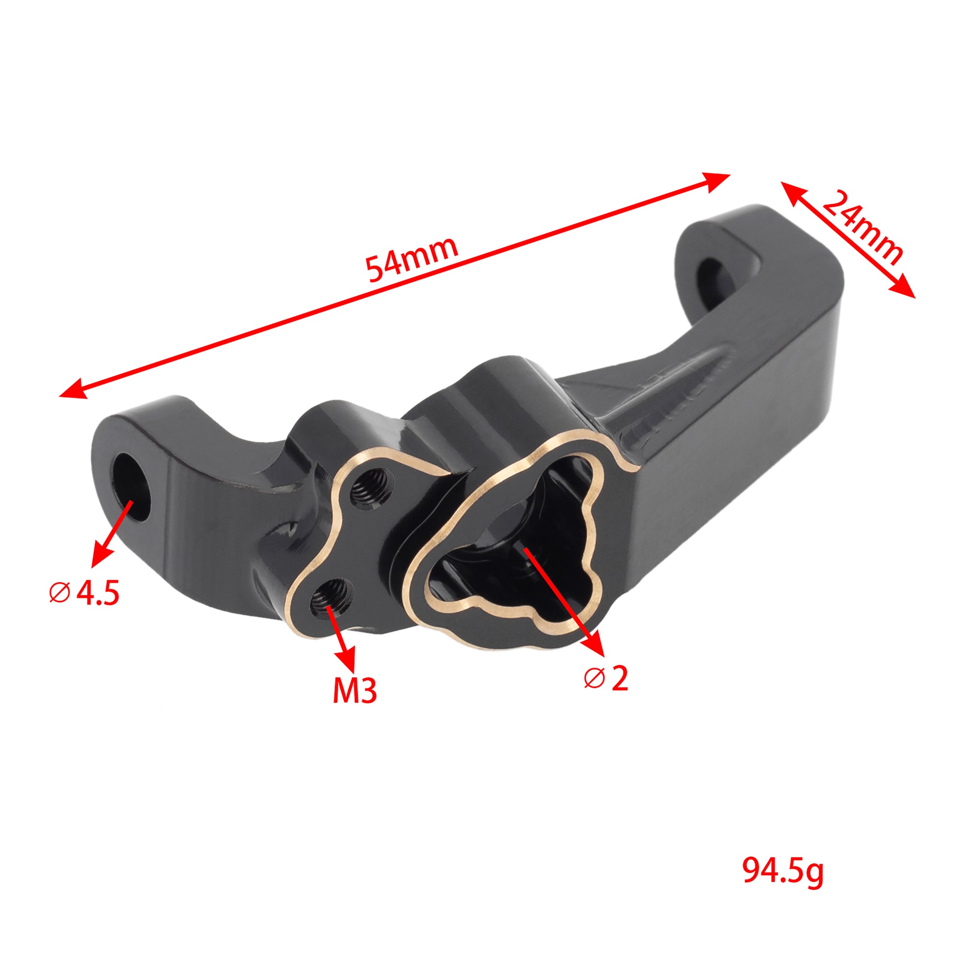 Brass C-Hubs size for REDCAT GEN8 V1 V2