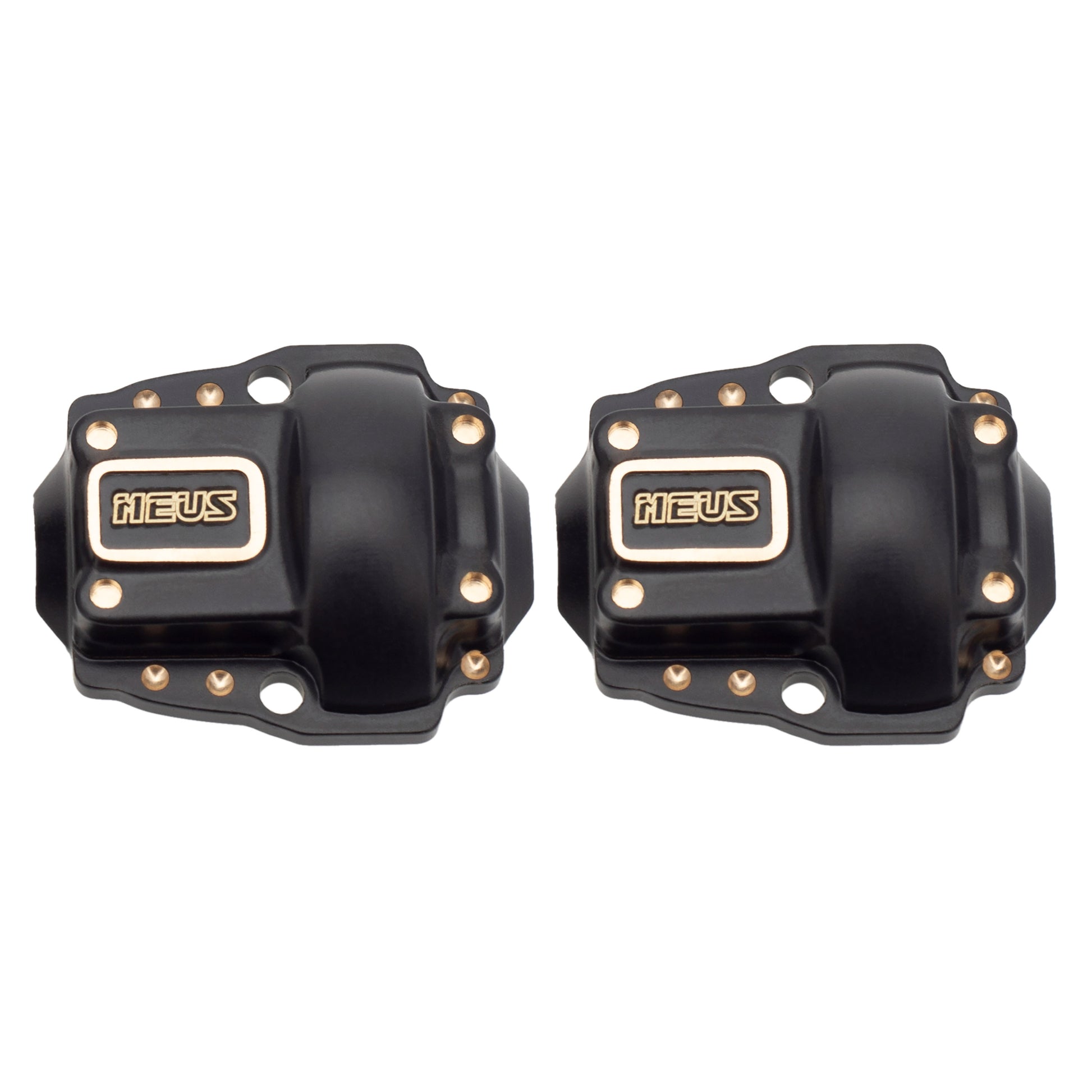 Brass Front Rear Diff Covers for Redcat Ascent-18