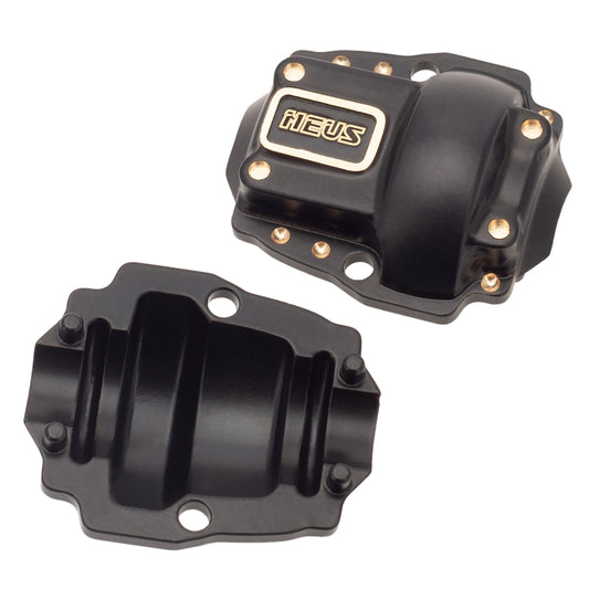 Brass Front Rear Diff Covers for Redcat Ascent-18