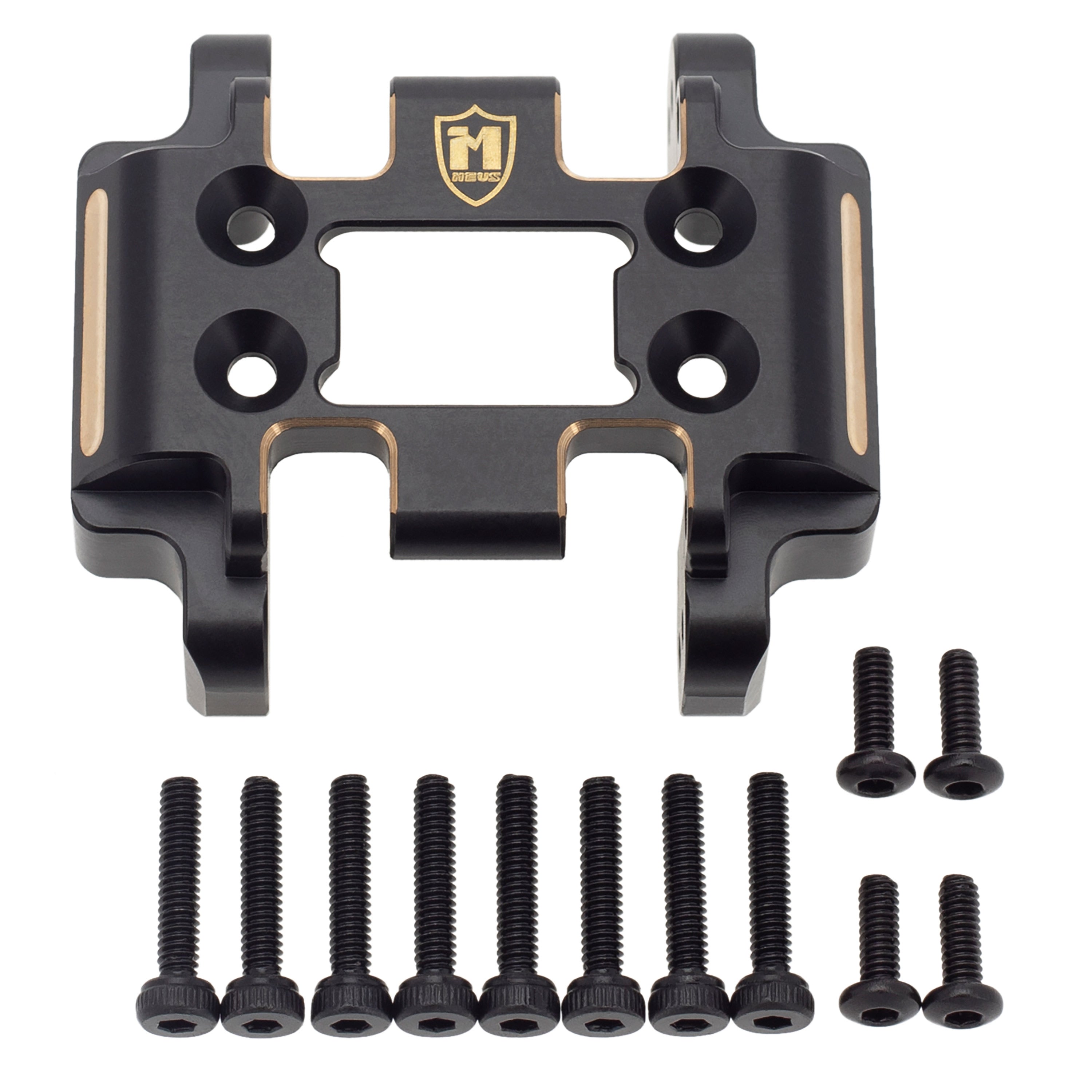 MEUS Racing Brass Skid Plate Transmission Mount For 1/18 Redcat Ascent