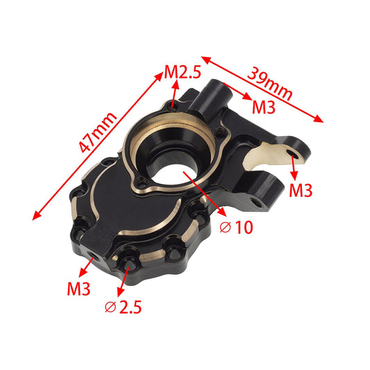 Brass Steering Knuckle Size for TRX-4 TRX-6