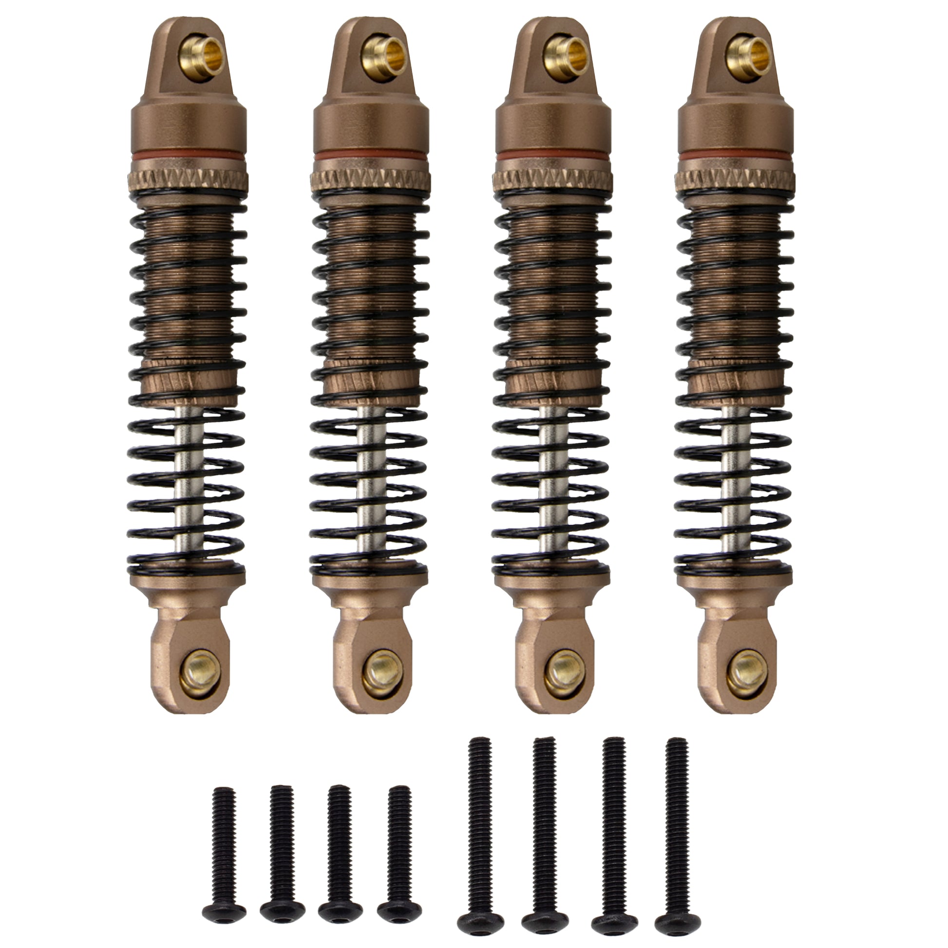 Brown TRX4M 51MM Shocks