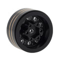 C Type Black Aluminum Wheel Hub for Axial 1/24 Gladiator Bronco C10 JLU Deadbolt TRX4M