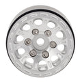 C Type silver Aluminum Wheel Hub for Axial 1/24 Gladiator Bronco C10 JLU Deadbolt TRX4M