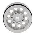 C Type silver Aluminum Wheel Hub for Axial 1/24 Gladiator Bronco C10 JLU Deadbolt TRX4M