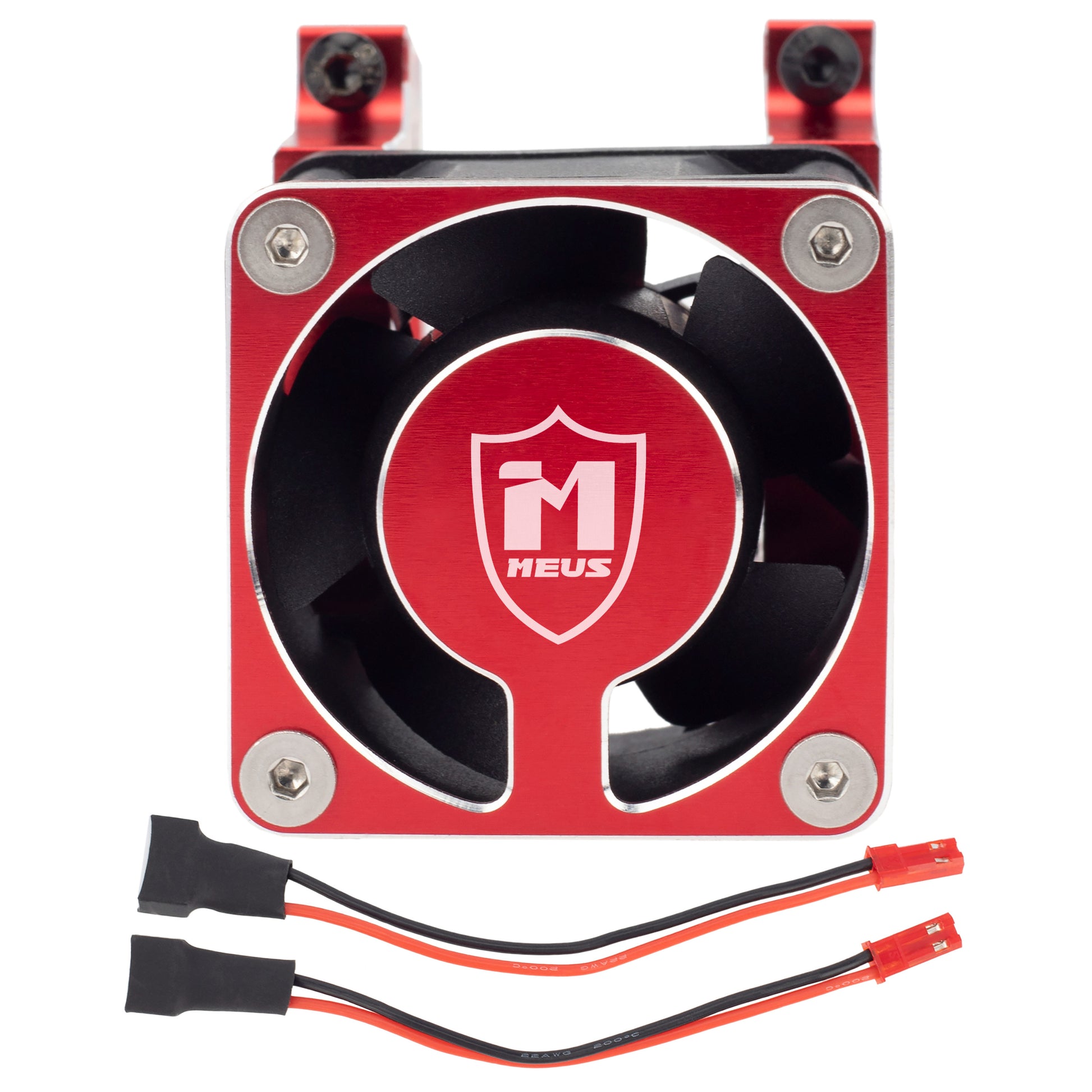 Red Cooling Fan Heatsink with wire