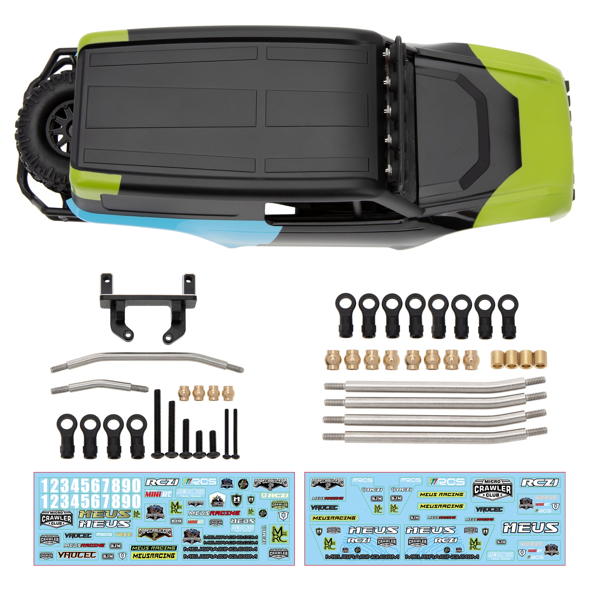 Green MB18 Body Shell for TRX4M