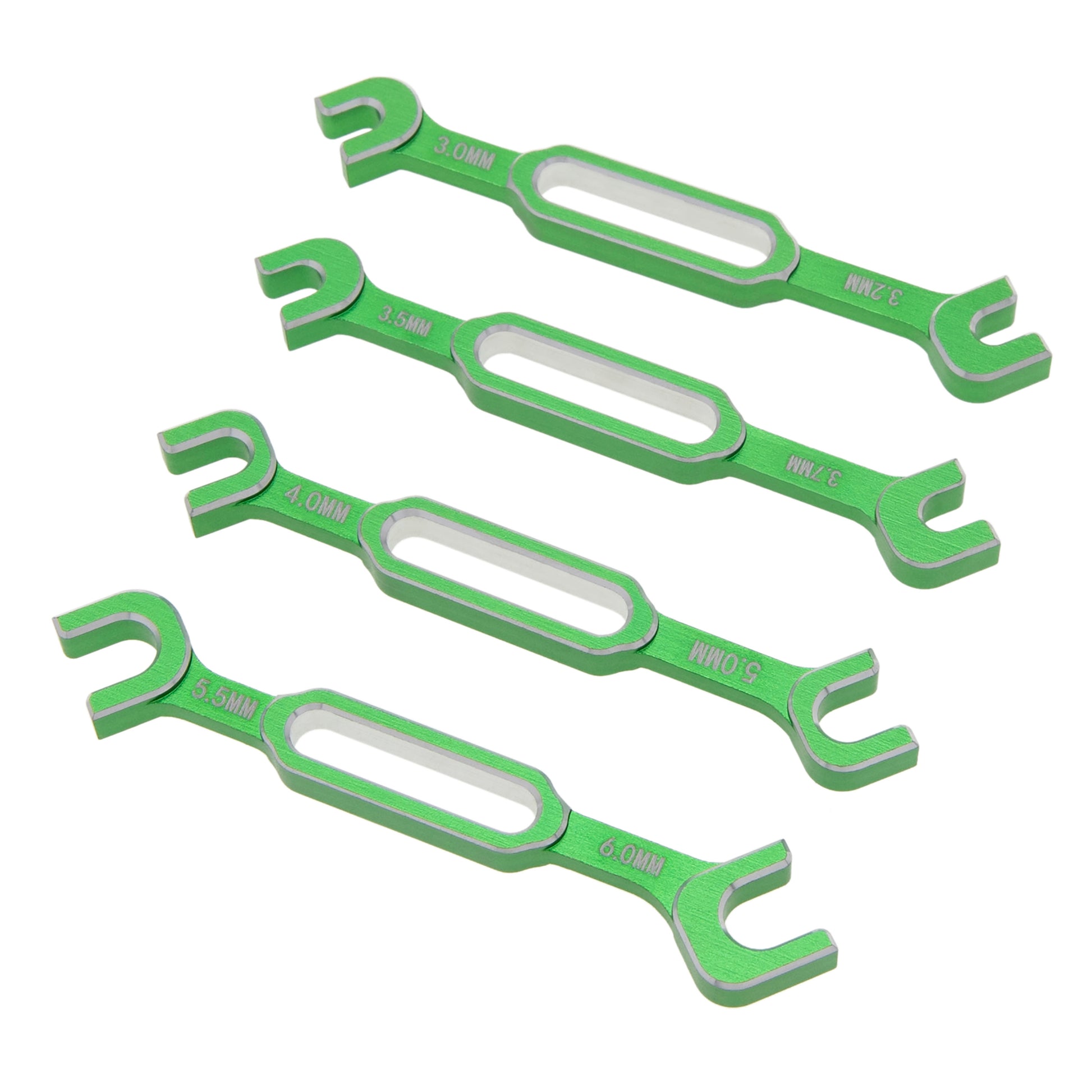 Green RC Aluminum Turnbuckle Wrench