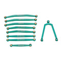 Green SCX24 Chassis links & Steering Links