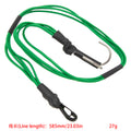 Green RC Car Rescue Rope with Metal Hook