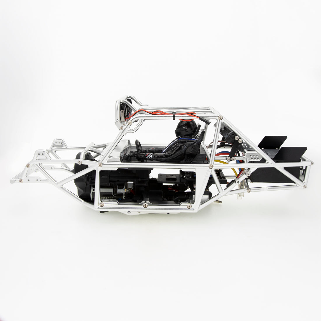 MEUS Racing Aluminum Frame Cage with Roof Lights for 1/10 Vanquish H10 OPTIC RC Crawler