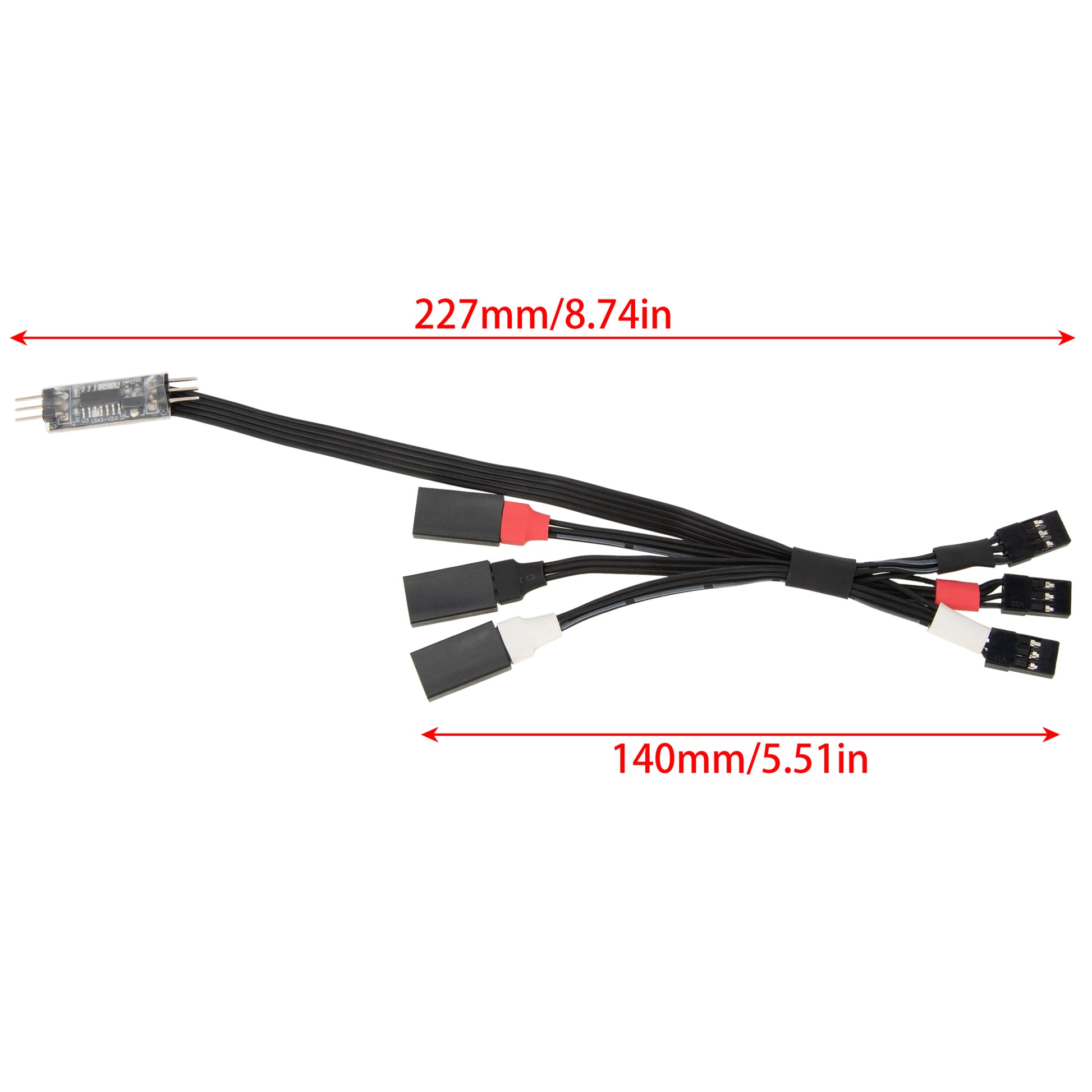 Four-wheel steering control cable size for TRX4M