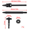 Portal Axle CVD Drive Shaft Gear Size for TRX4M