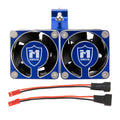 RC Motor Cooling Fan Heatsink package blue