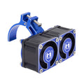 RC Motor Cooling Fan Heatsink blue