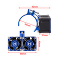 RC Motor Cooling Fan Heatsink size blue