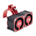 RC Motor Cooling Fan Heatsink Red