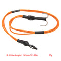 Orange RC Car Rescue Rope with Metal Hook