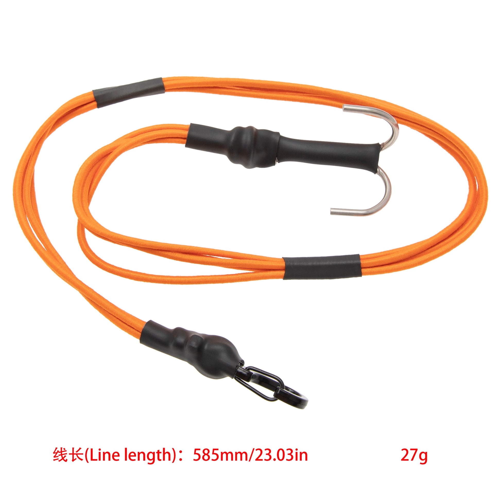 Orange RC Car Rescue Rope with Metal Hook