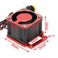 Red Sledge 1/8 RC Car 4028 Motor Cooling Fan Heatsink size