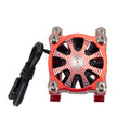 Red RC Car heatsink for Arrma