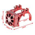 Red RC Car heatsink size for Arrma