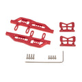 Red SCX24 frame metal side pedals