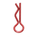 Red Aluminum R-Clips for 1/18 1/16 1/24 RC Model