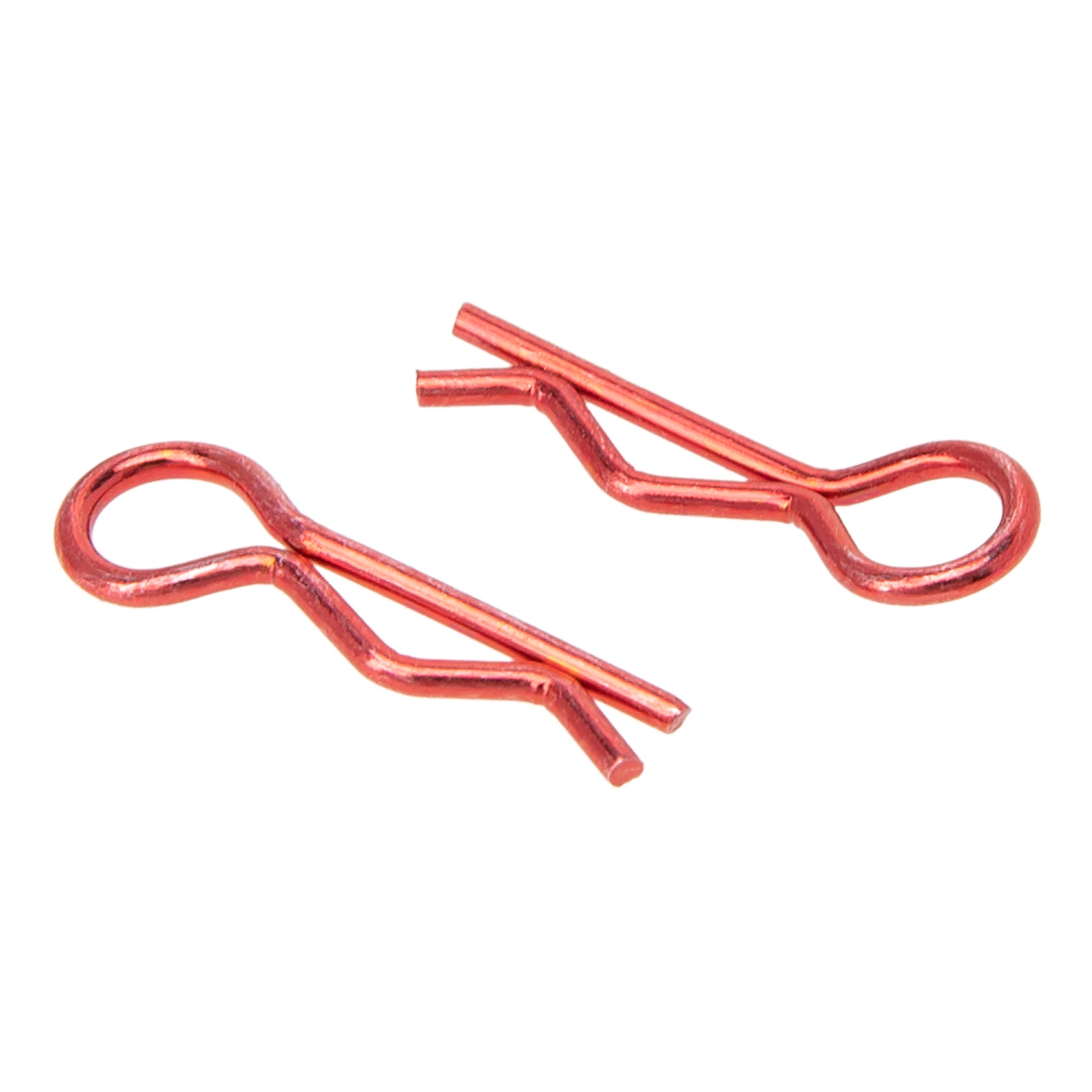 Red Aluminum R-Clips for 1/18 1/16 1/24 RC Model