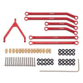 Red Chassis links for SCX24 Deadbolt & B-17 Betty