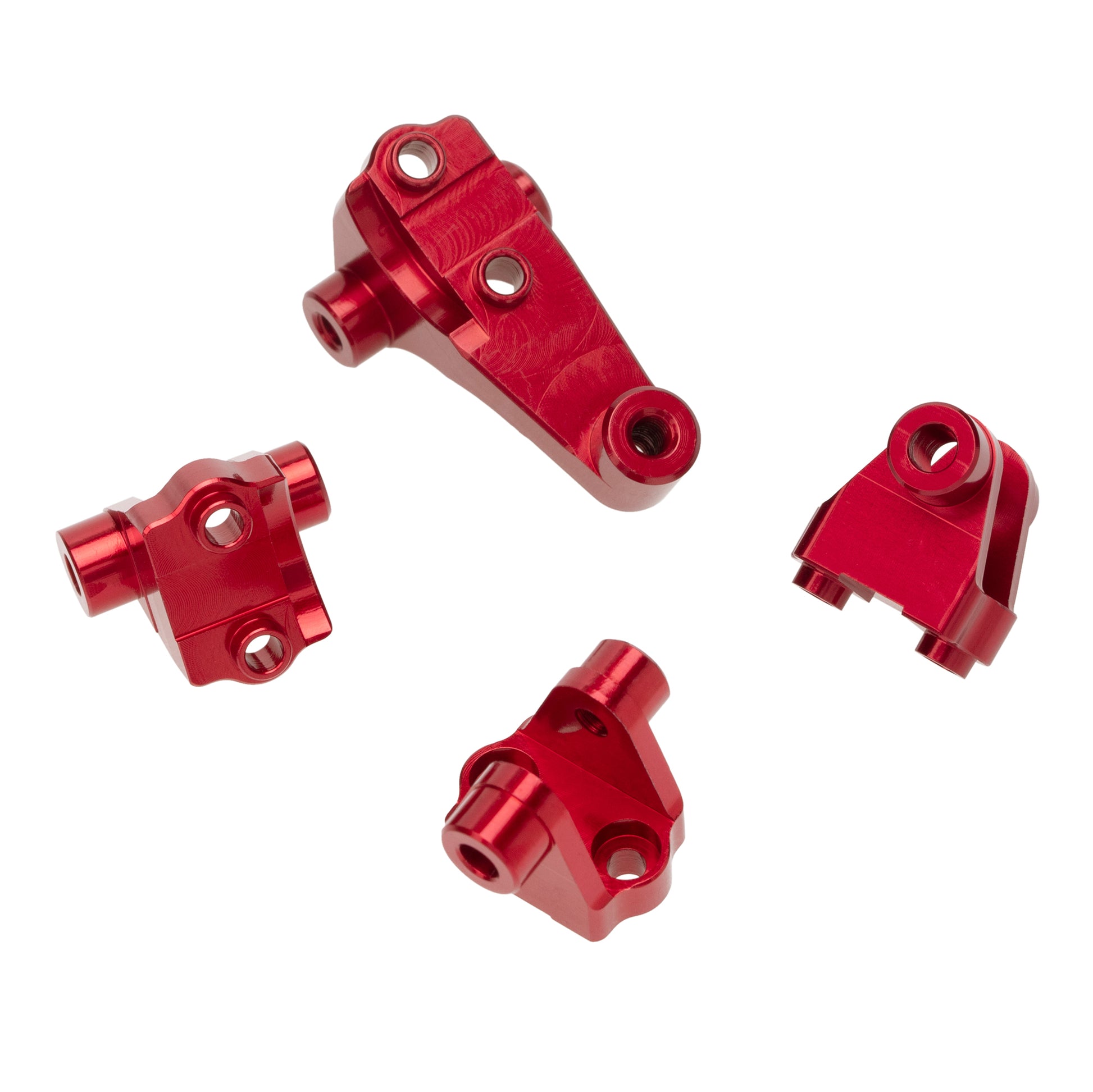 Red Axle Mount Set Suspension Links Stand for 1/10 TRX-6 TRX-4