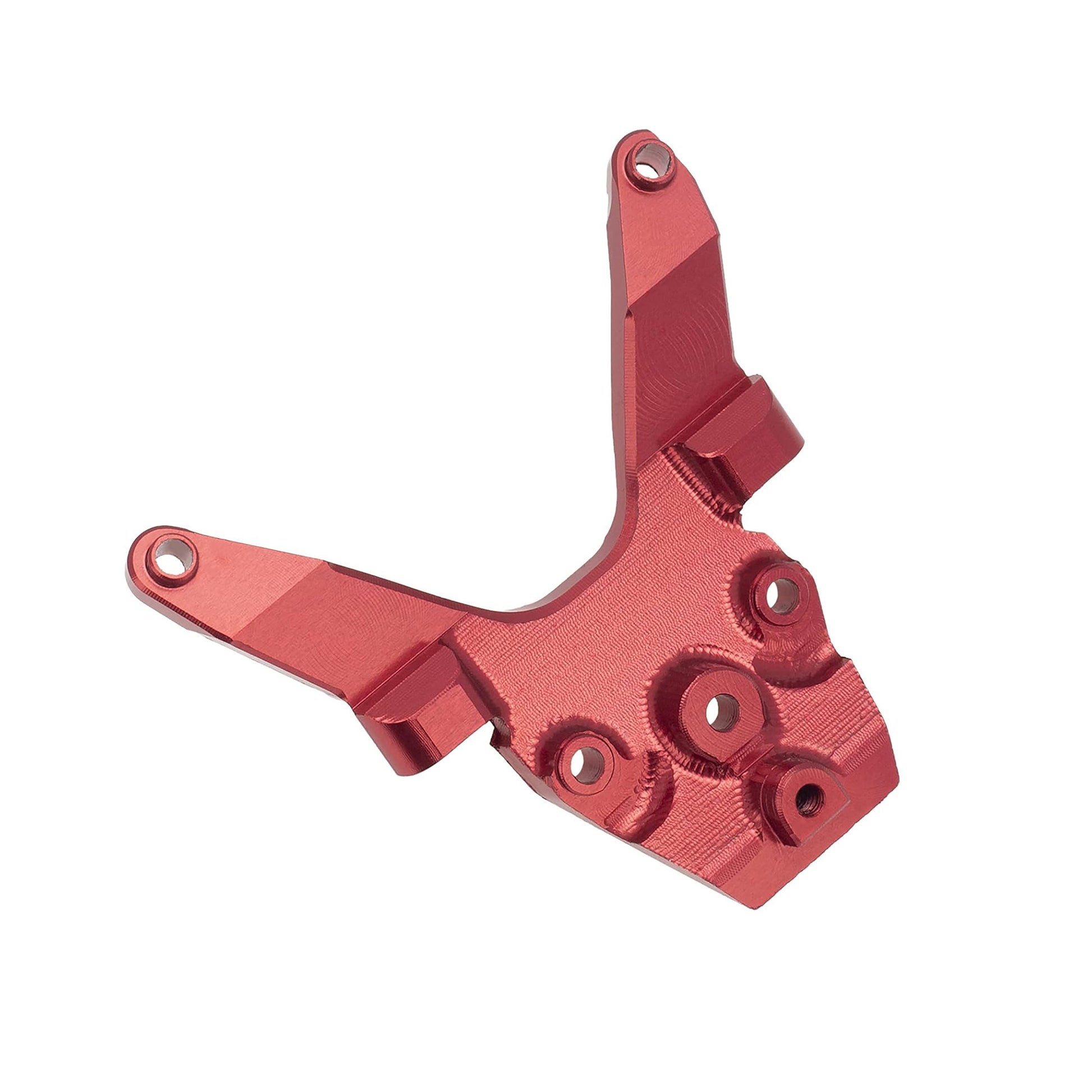 Red Aluminum Front Bulkhead for Losi 1/18 Mini-T 2.0 2WD