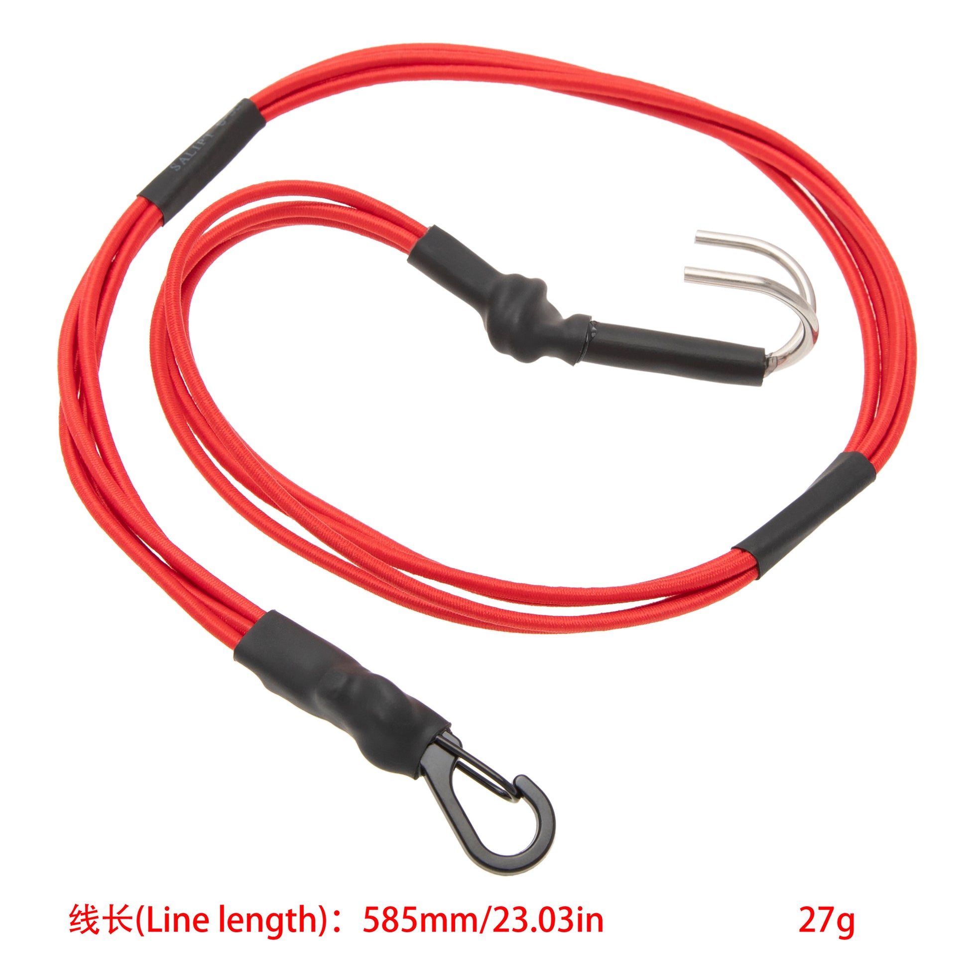 Red RC Car Rescue Rope with Metal Hook