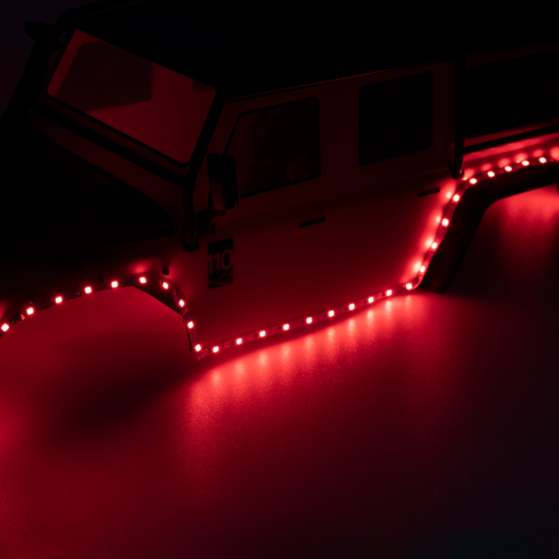 Red RC Car Light Strip