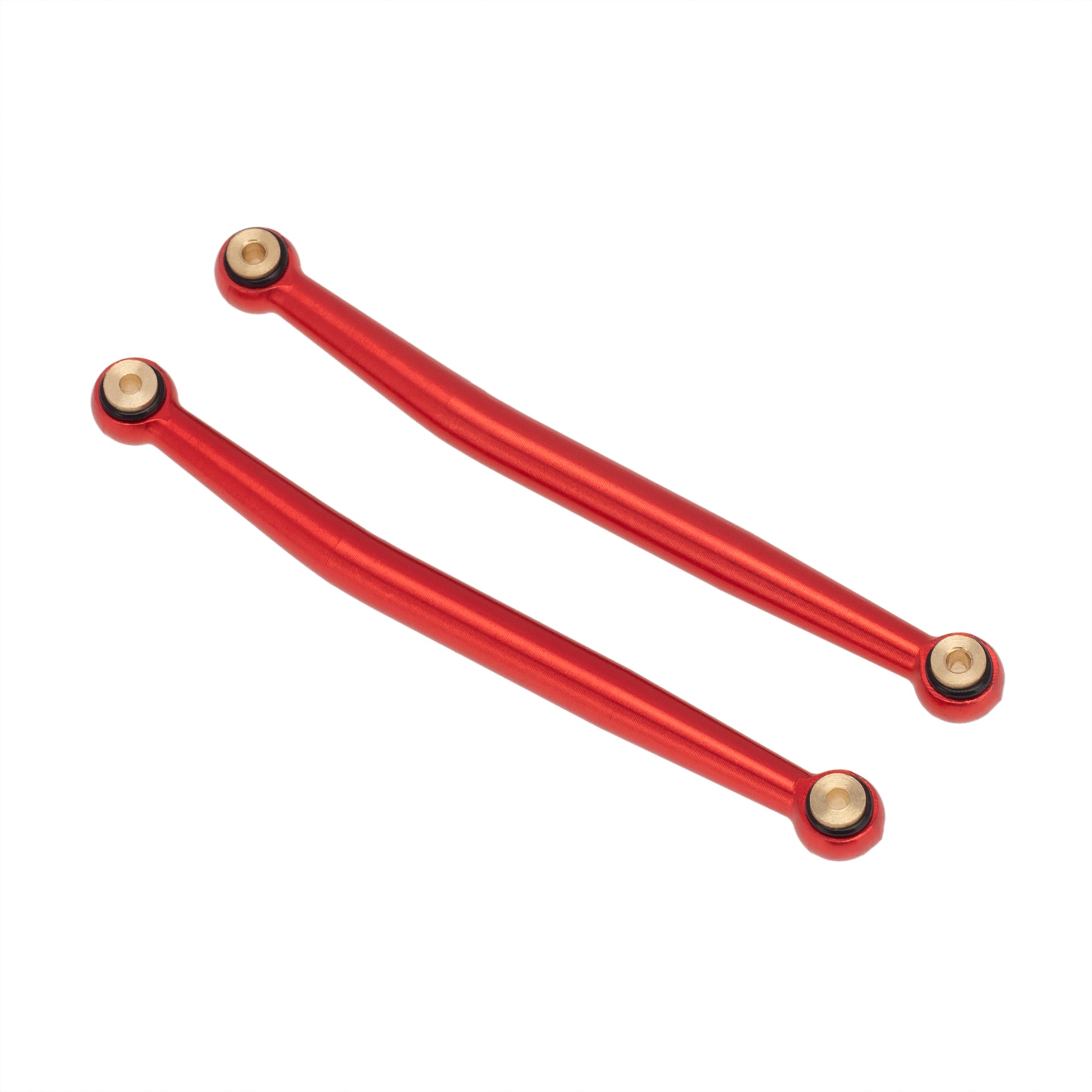 Red SCX24 Chassis links