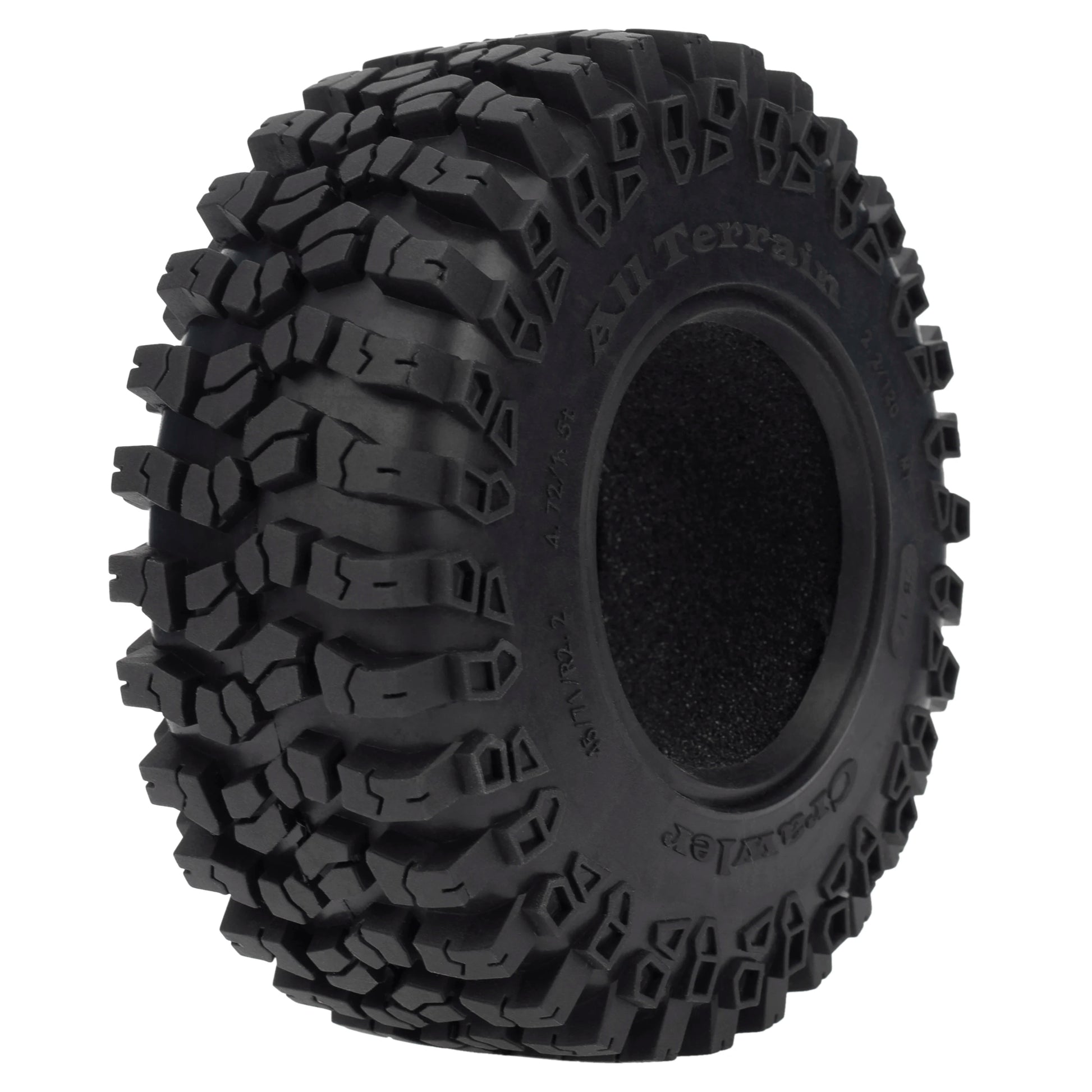 4.72inch RC Rubber Tires for SCX10 SCX10 II