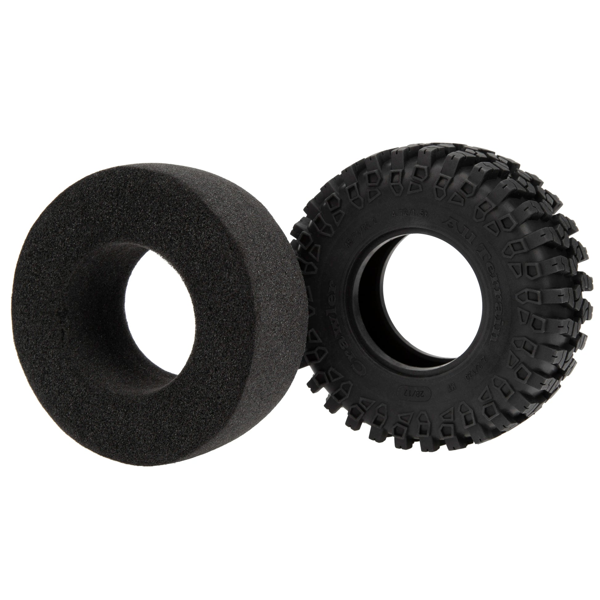 4.72inch RC Rubber Tires for SCX10 SCX10 II