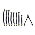 Black SCX24 C10 Bronco Wrangler chassis links