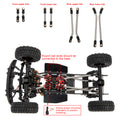 SCX24 C10 Chassis links