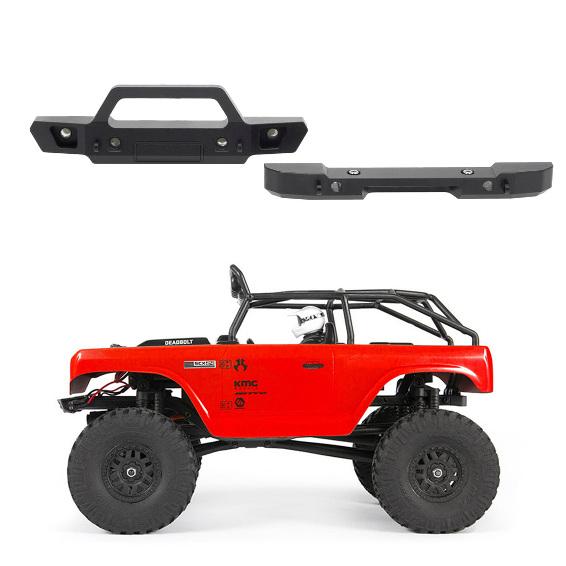 SCX24 Wrangler Gladiator Front & Rear Bumpers