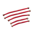 Red Suspension Links for SCX24 JEEP Gladiator
