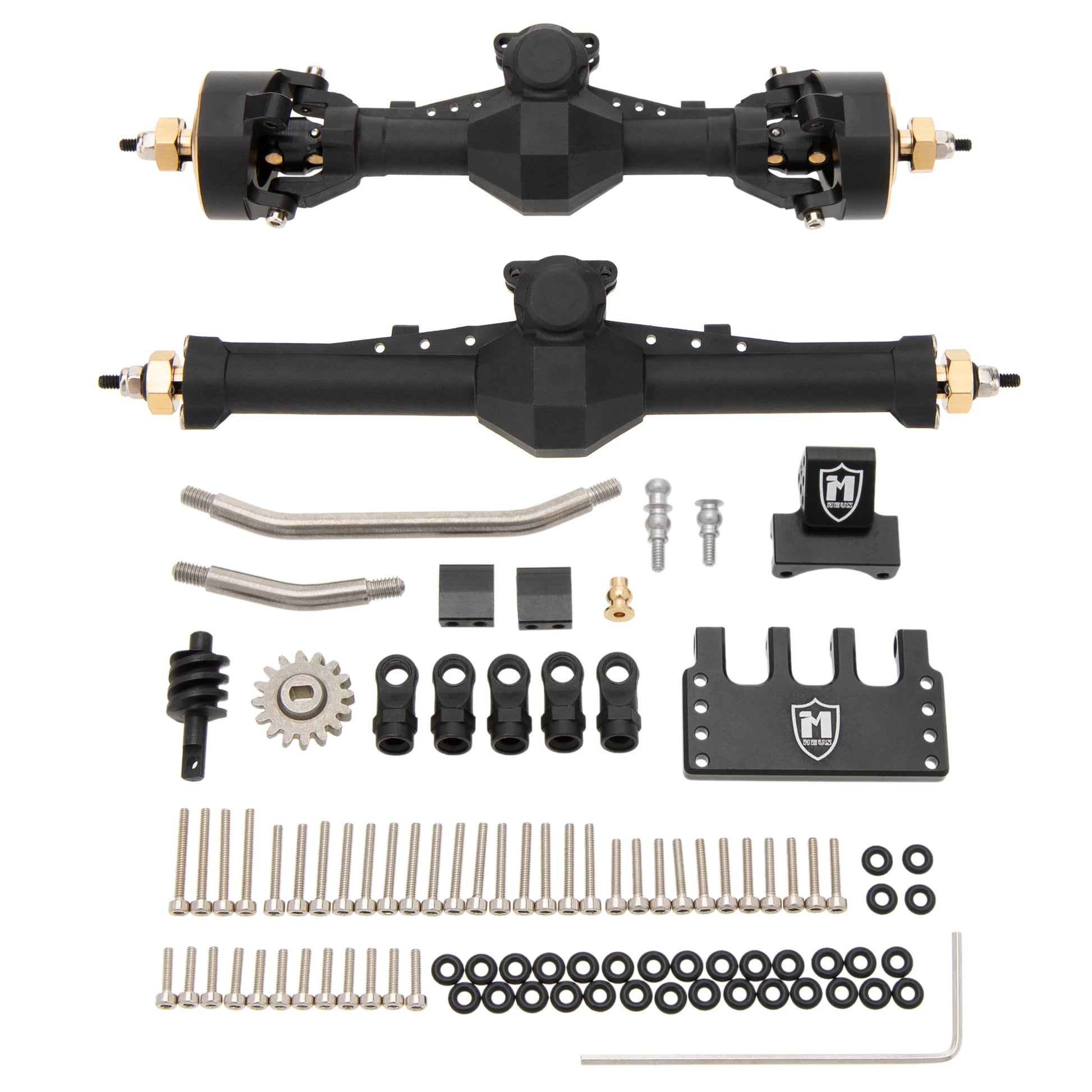 SCX24 Nylon Isokinetic front rear axles package list