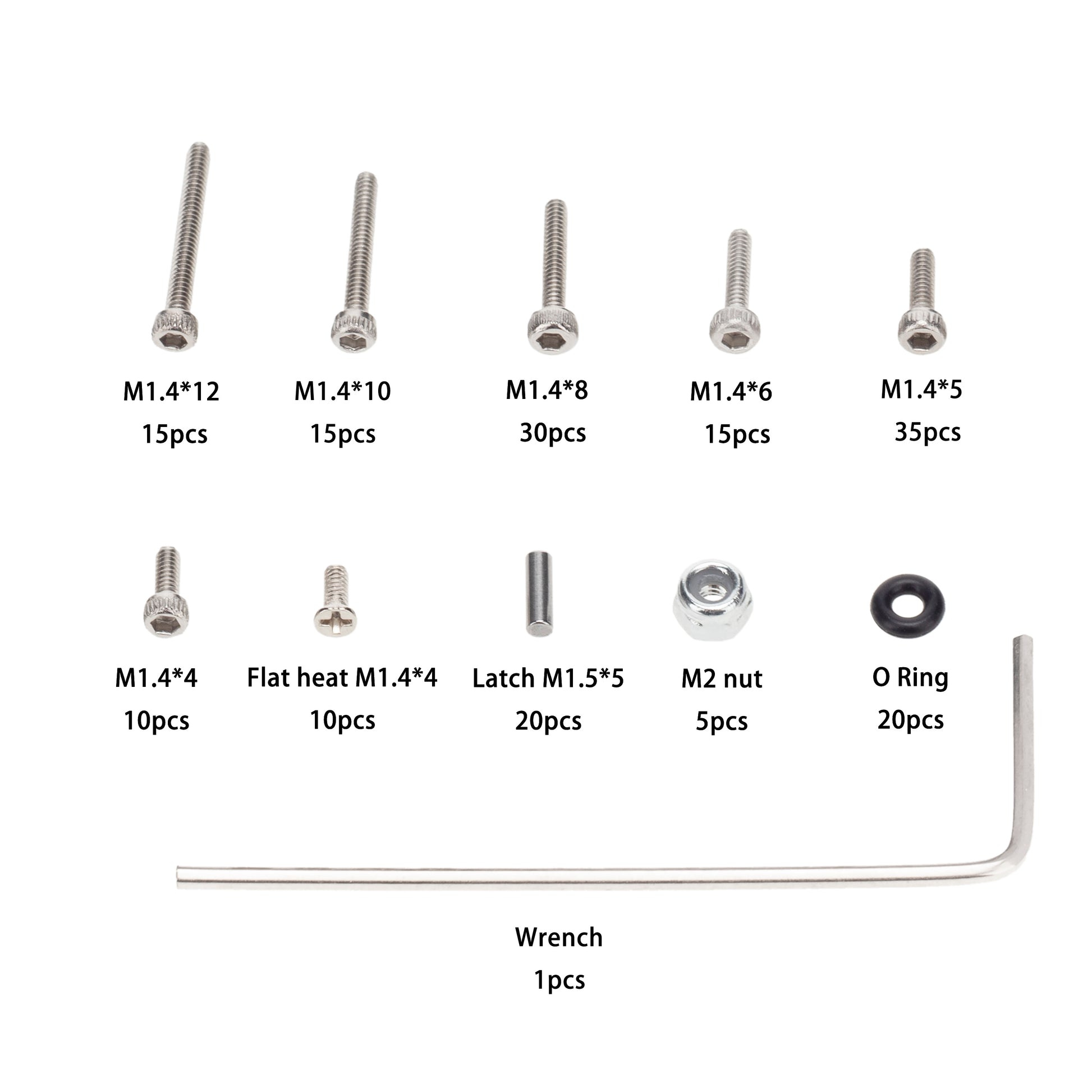 SCX24 Stainless Steel screws