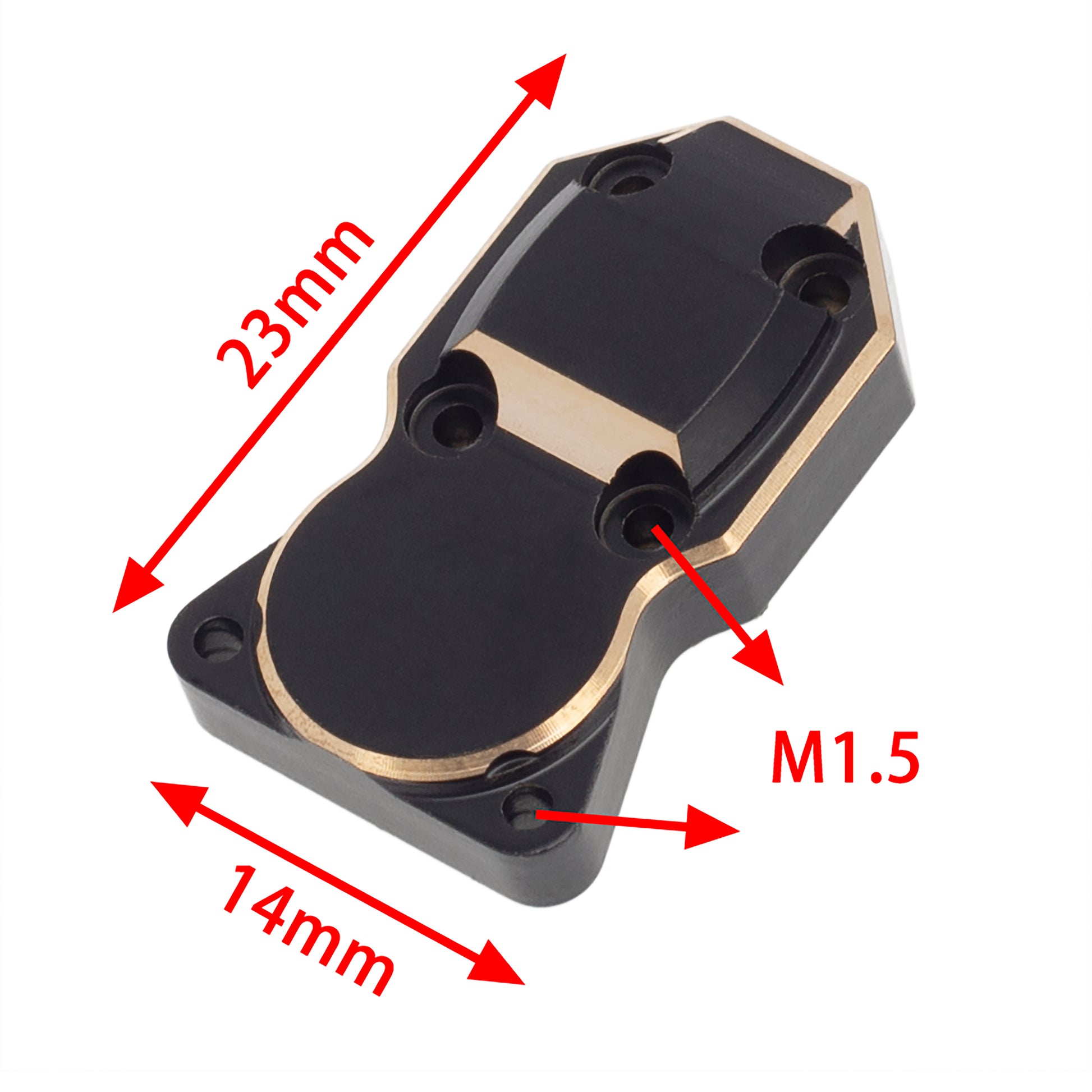 Axle diff cover size for SCX24 