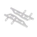 Silver SCX24 frame metal side pedals